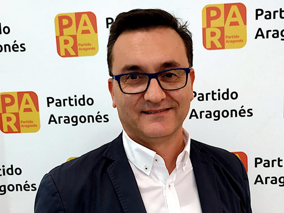 Roque Vicente, vicepresidente del Partido Aragonés,