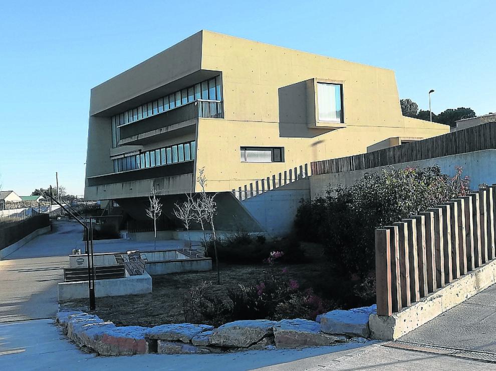 Instalaciones de la Residencia Virgen de Astón, en Alcalá de Gurrea.
