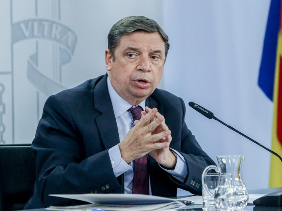 El ministro de Agricultura, Luis Planas
