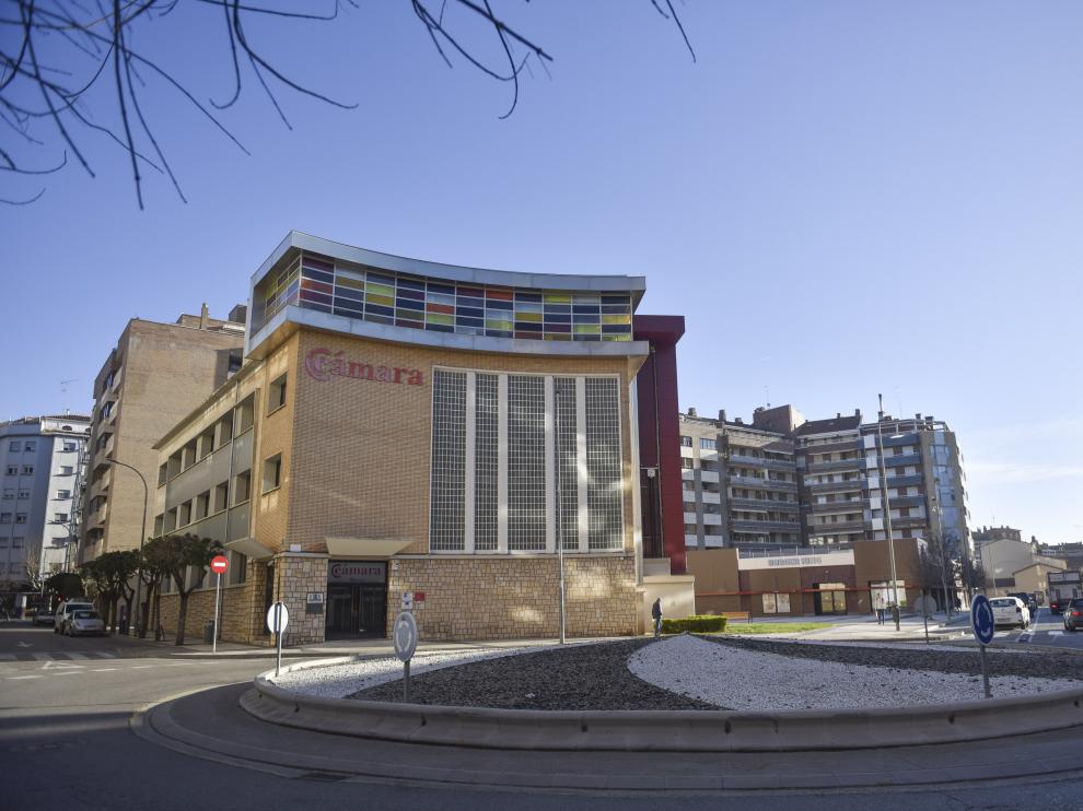 Sede de la Cámara de Comercio y Servicios de Huesca.