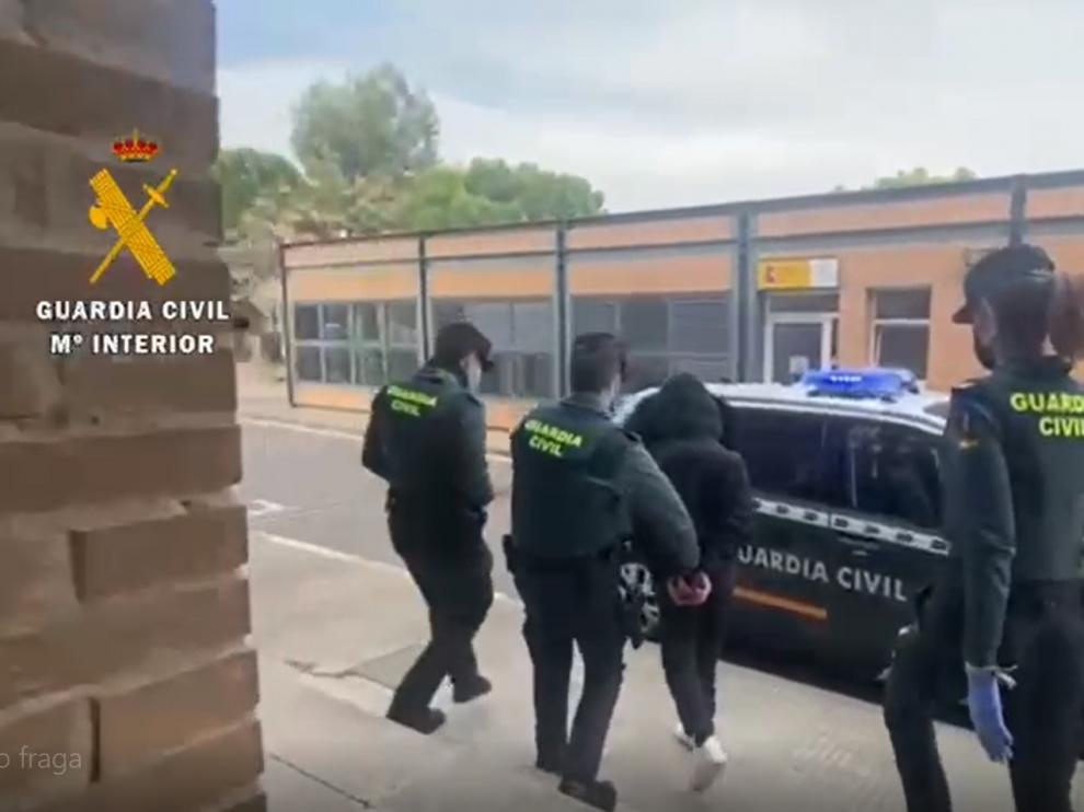 Imagen de la operación enviada por la Guardia Civil.