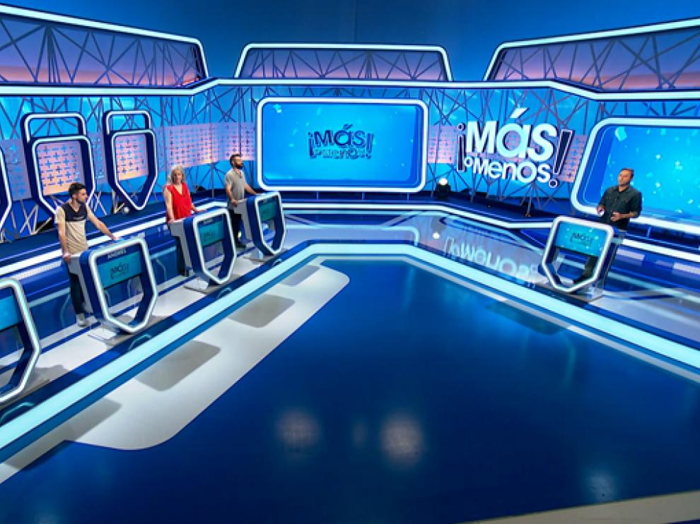 El concurso ‘Más o menos’, de Aragón TV, se estrena este martes a las 21:35 horas.
