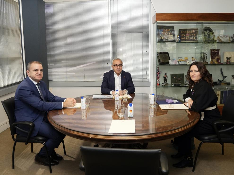 Franco, Blanco y Vilagrà han validado la propuesta técnica este viernes.
