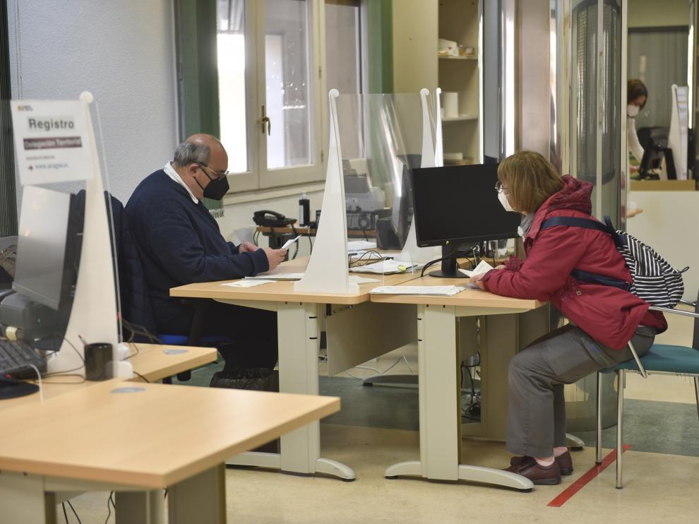 La Oficina de Escolarización de Huesca ha permanecido abierta del 1 al 7 de abril.