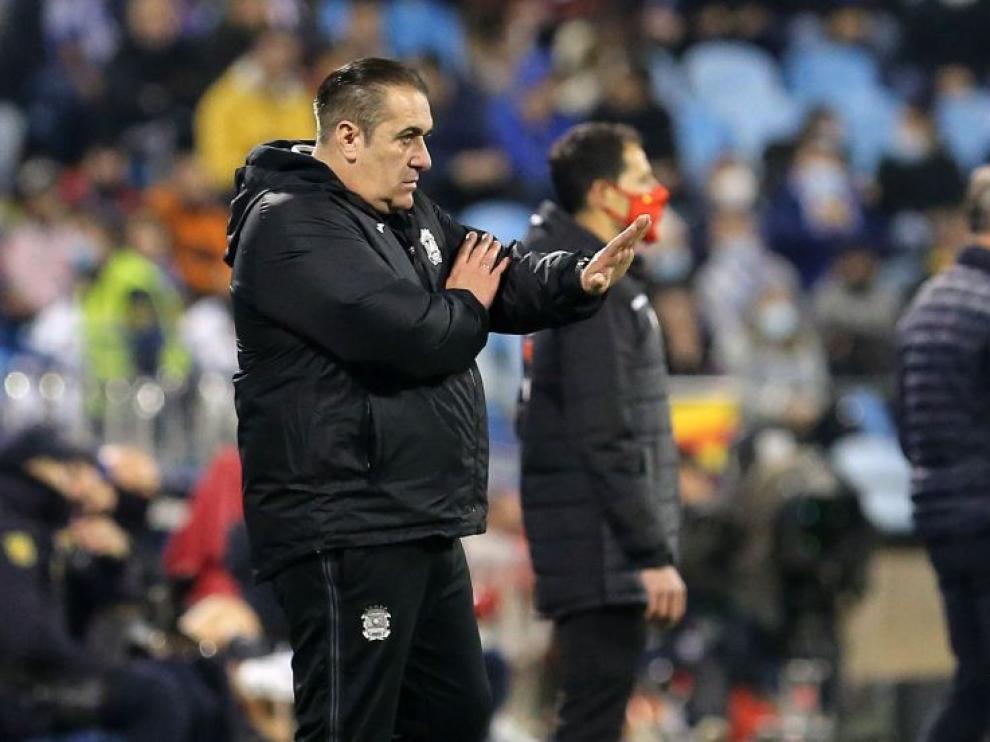 Sandoval ha dirigido al Fuenlabrada en las cuatro últimas jornadas.