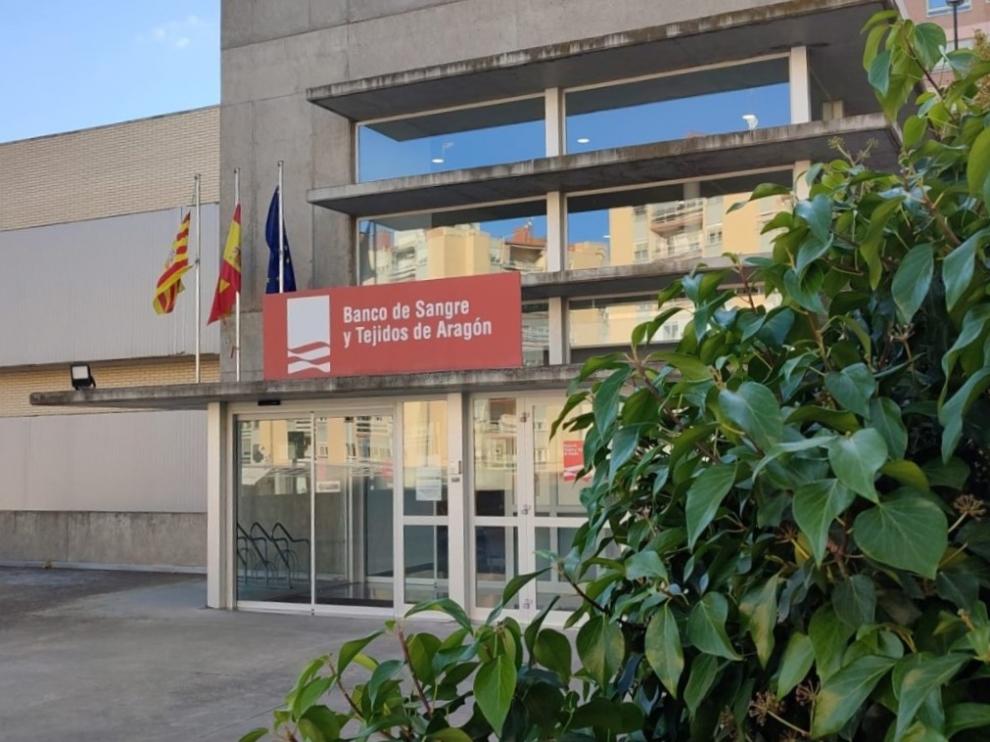 Banco de Sangre de Aragón.