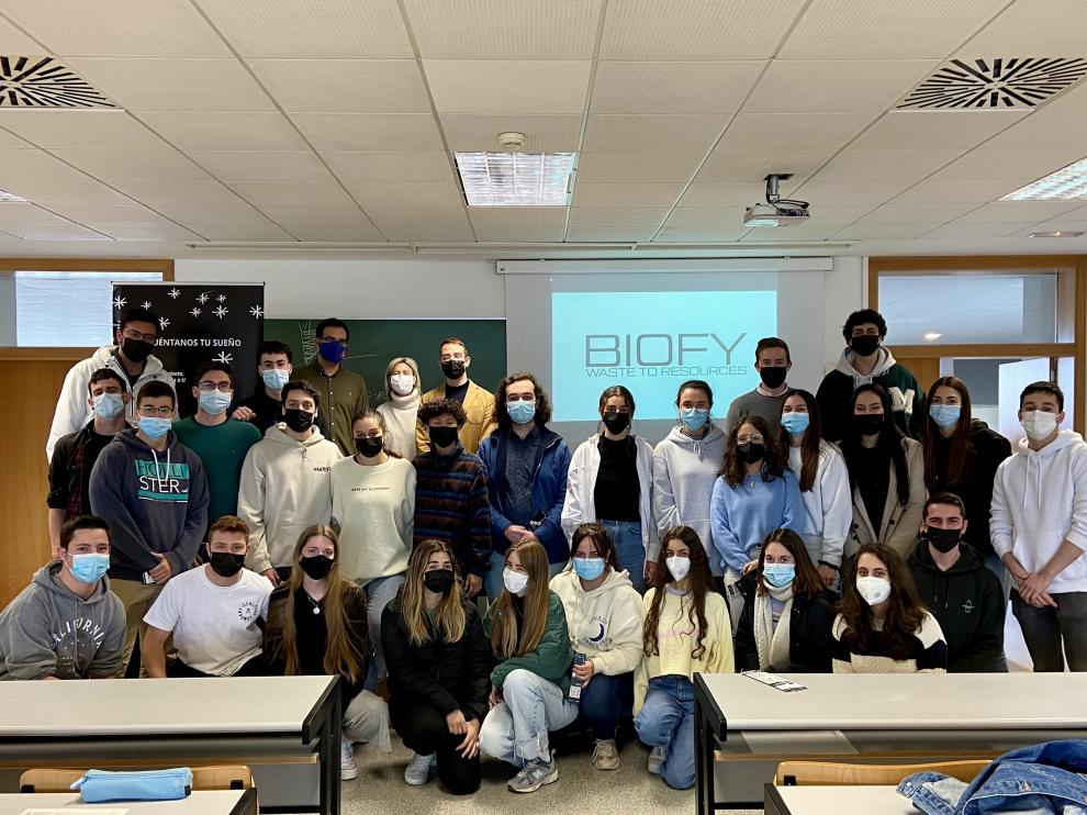 Alumnos de la Universidad de Zaragoza que recibirán la versión piloto del Método del Caso.