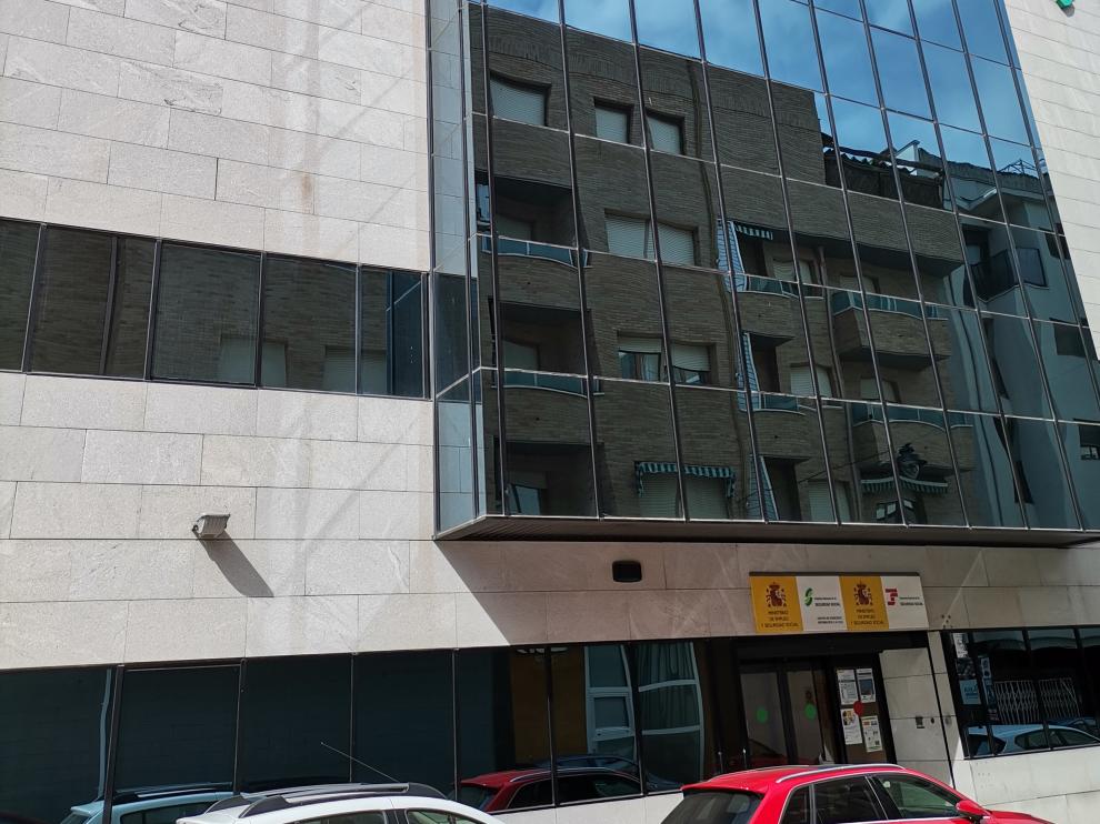 Edificio de la UNED en Fraga