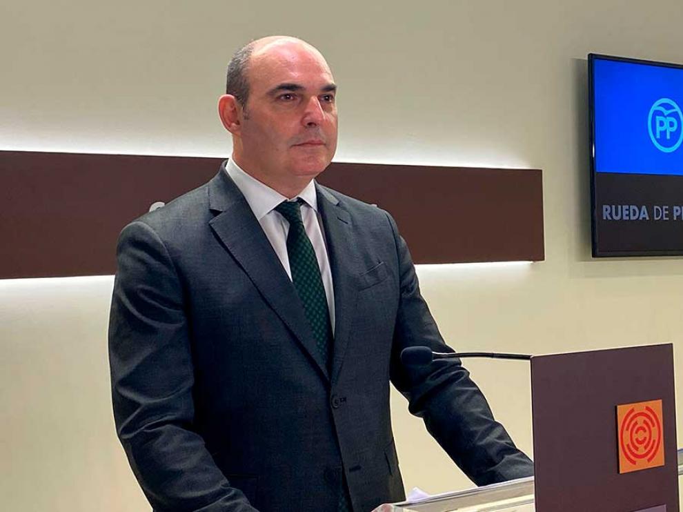 El portavoz popular de Industria en el Parlamento regional, Juan Carlos Gracia Suso
