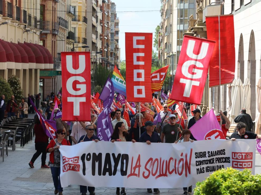 Los sindicatos mayoritarios, UGT y CCOO, demandan subidas salariales contra una inflación histórica.