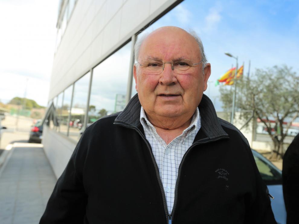 César Trillo ha sido presidente de Riegos del Alto Aragón durante 27 años.