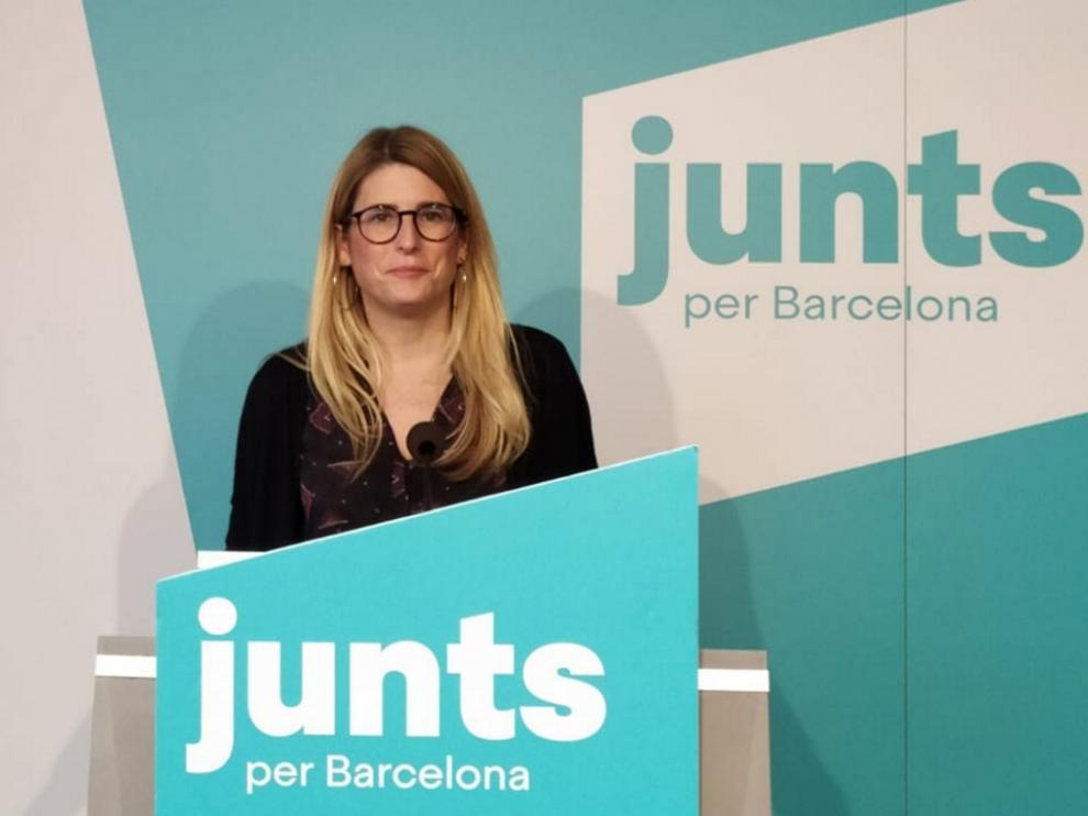 La líder de Junts en Barcelona, Elsa Artadi.