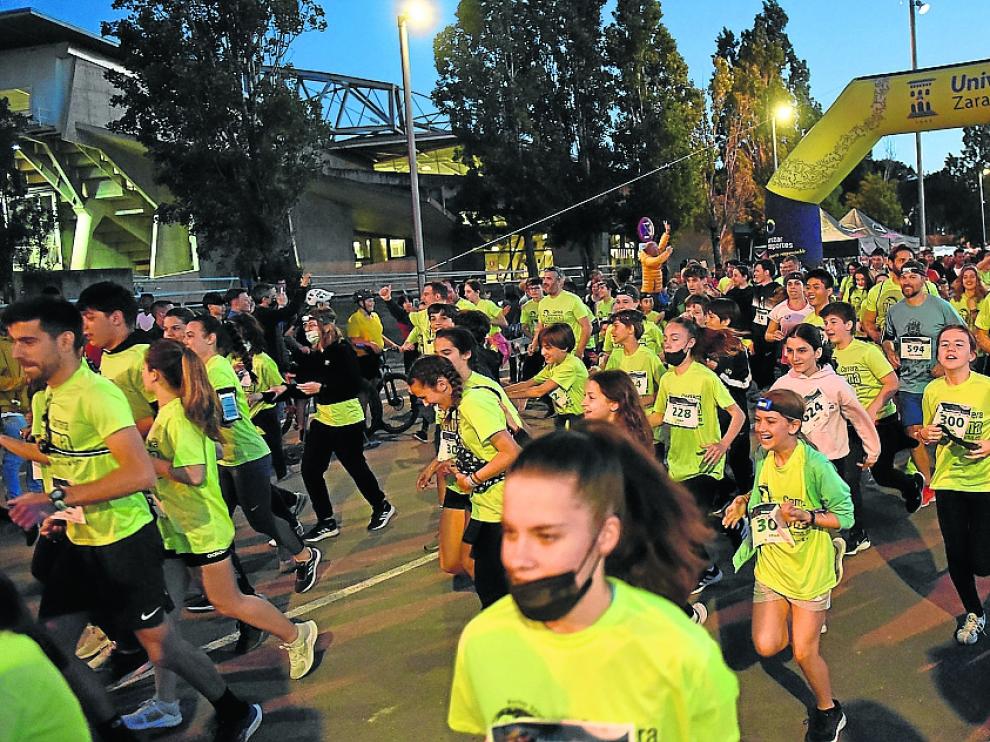 Un momento de la carrera.