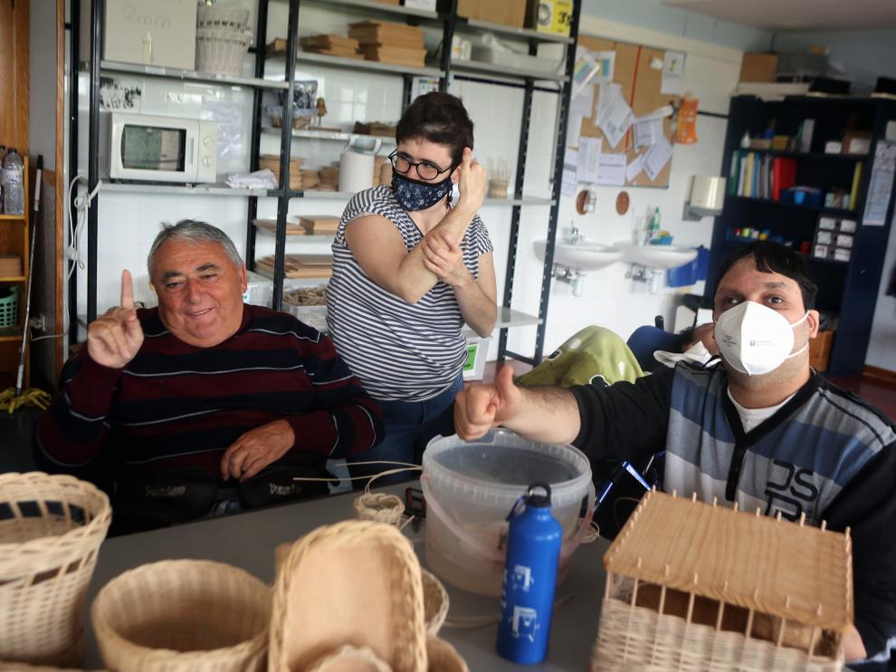 Jesús, Andrea e Ibrahim afrontan la Marcha con fuerza.