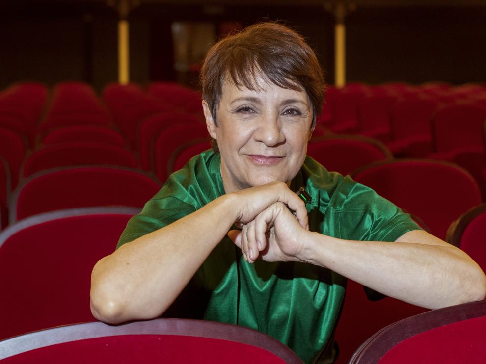 Blanca Portillo en el Teatro Principal de Zaragoza.