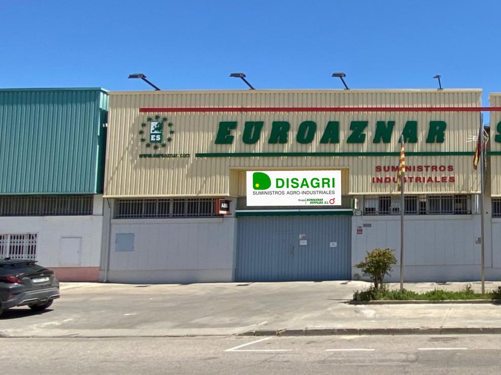 Instalaciones de Euroaznar en el polígono de La Magantina, en la localidad de Huesca.