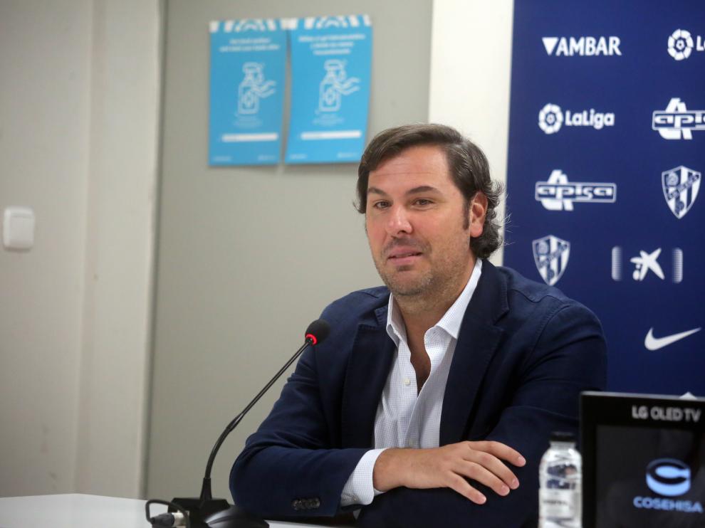 Rubén García ya no es director deportivo del Huesca.