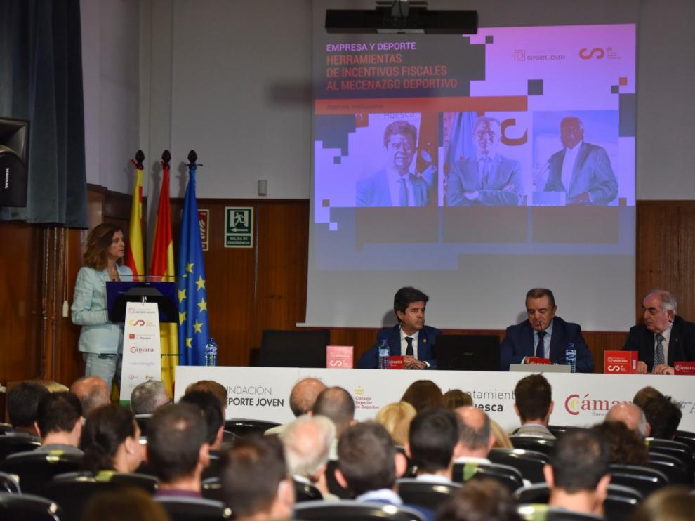 La Jornada ha tenido lugar en la Cámara de Comercio de Huesca.