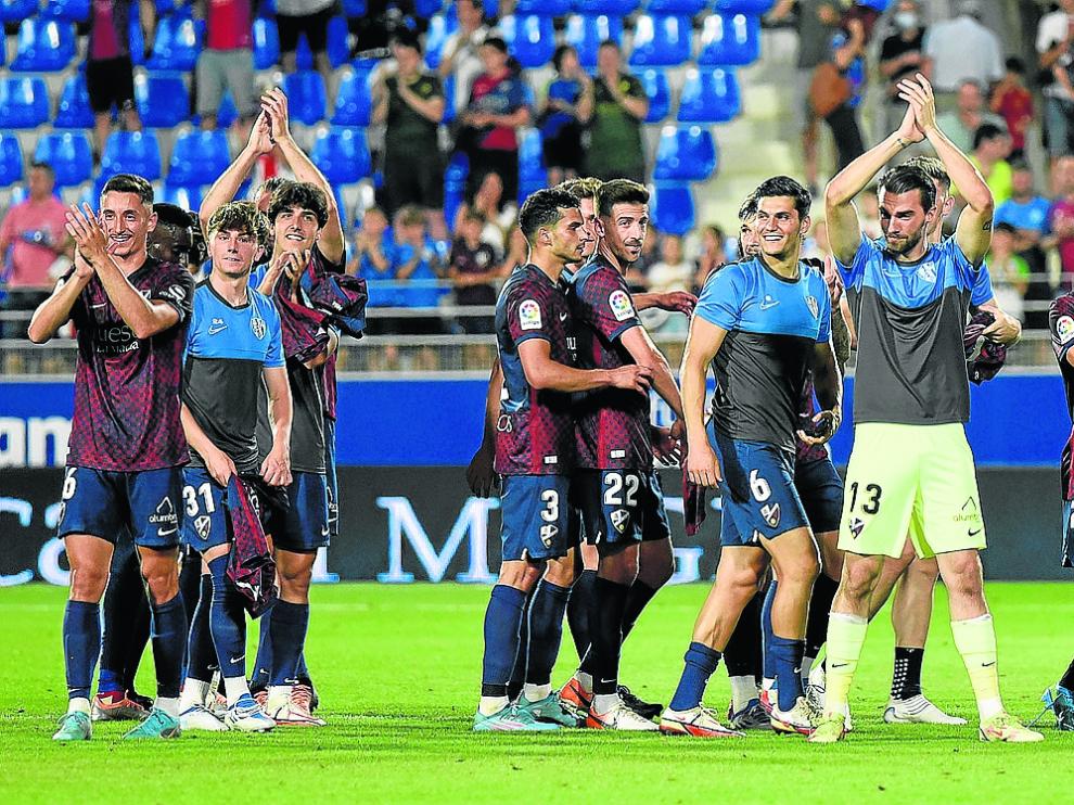 La victoria ante la Real Sociedad B dejó al Huesca undécimo a falta de la última jornada.