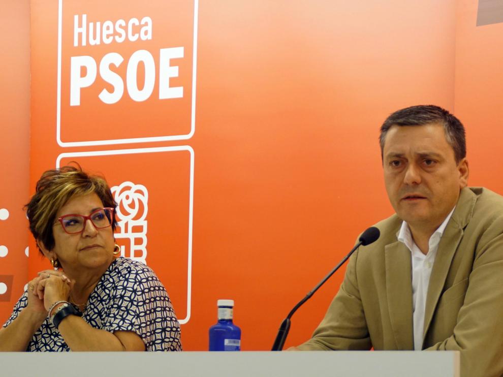 Fernando Sabés y Elisa Sancho.