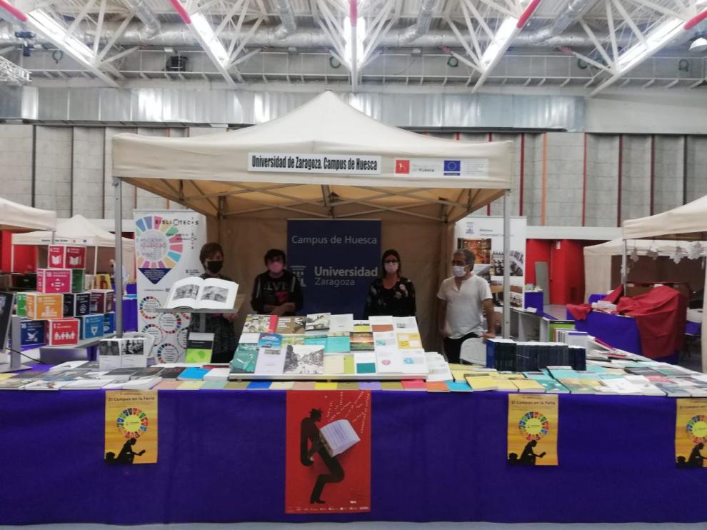 La Universidad de Zaragoza contará de nuevo con stand propio en la Feria del Libro.