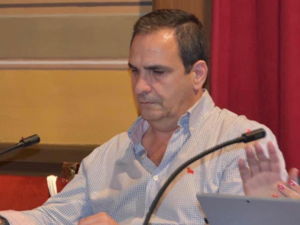 El concejal de Cs, y delegado de Bienestar Social en el Ayuntamiento de Barbastro, Adrián Cecconi