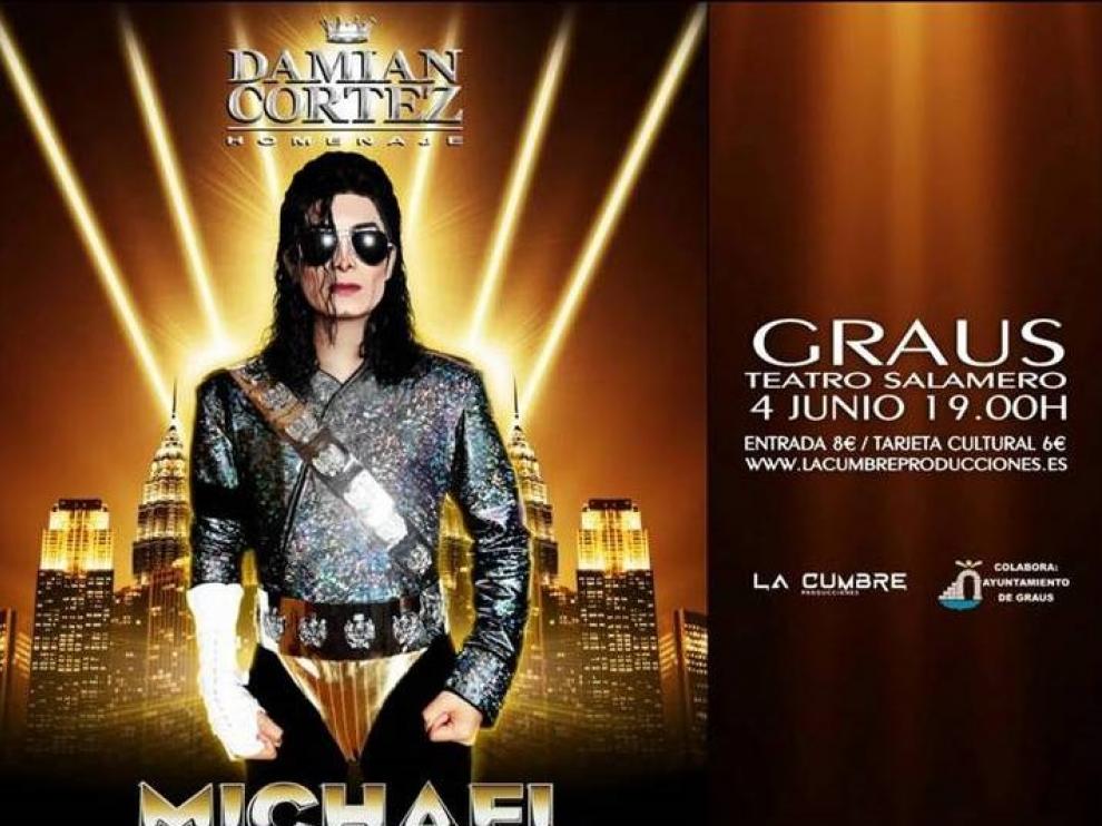David Cortez protagonizará el espectáculo de Michael Jackson.