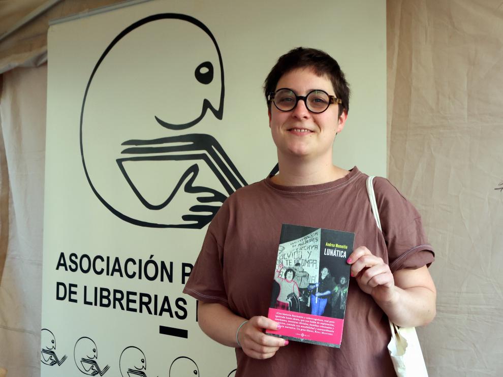 La periodista Andrea Momoitio presentó ‘Lunática’.