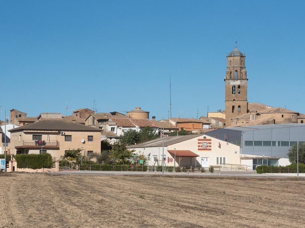 Vista panorámica de Angüés.