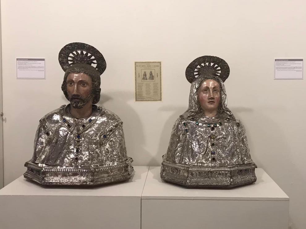Bustos de San Orencio y Santa Paciencia.