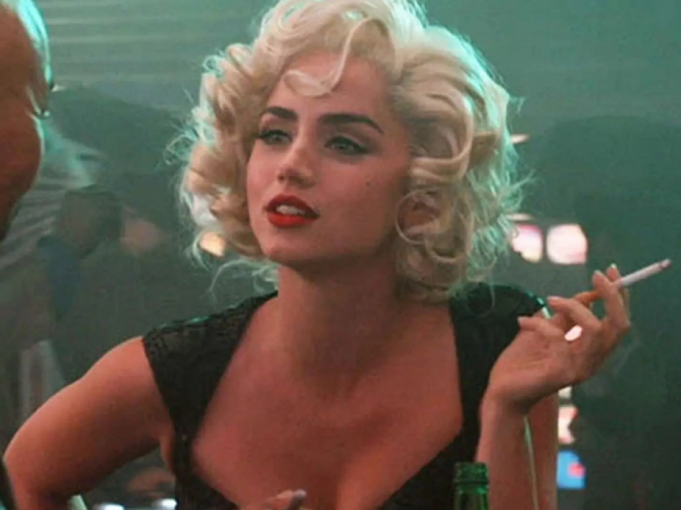 Ana de Armas encarna a Marilyn Monroe en la película ‘Blonde’.