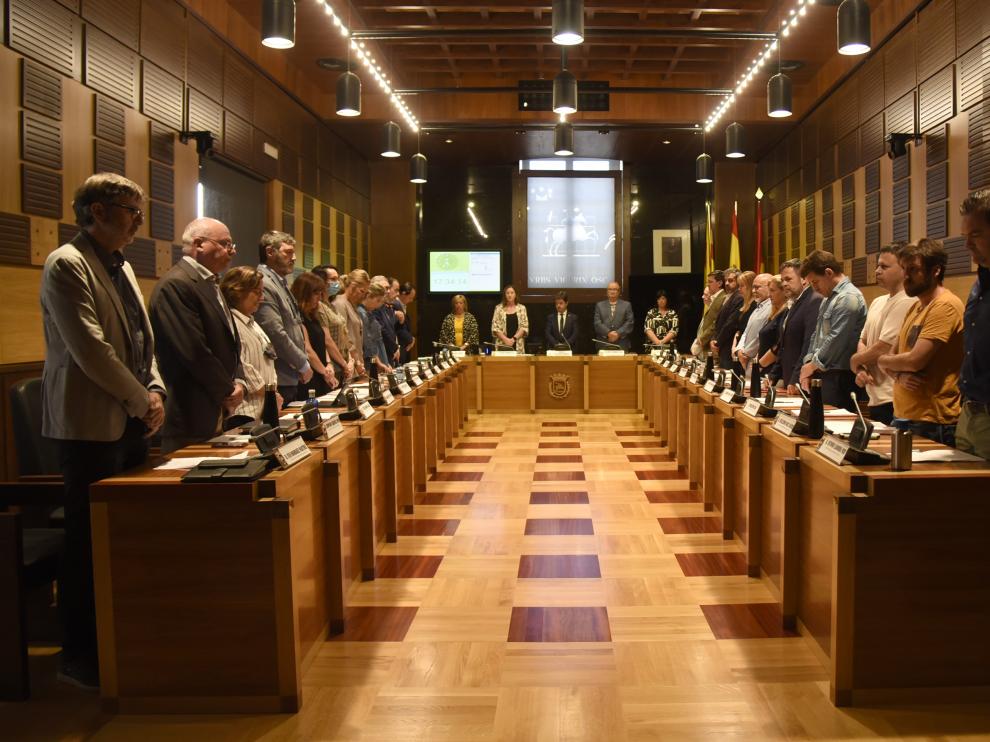 Esta tarde se celebra el pleno del Ayuntamiento de Huesca del mes de junio.