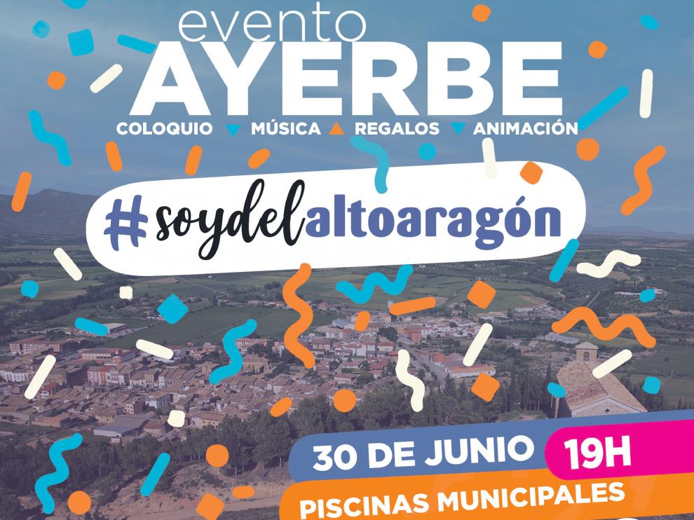 #SoyDelAltoAragón se estrena este jueves en Ayerbe con una cita a las 19:00 horas en las piscinas.