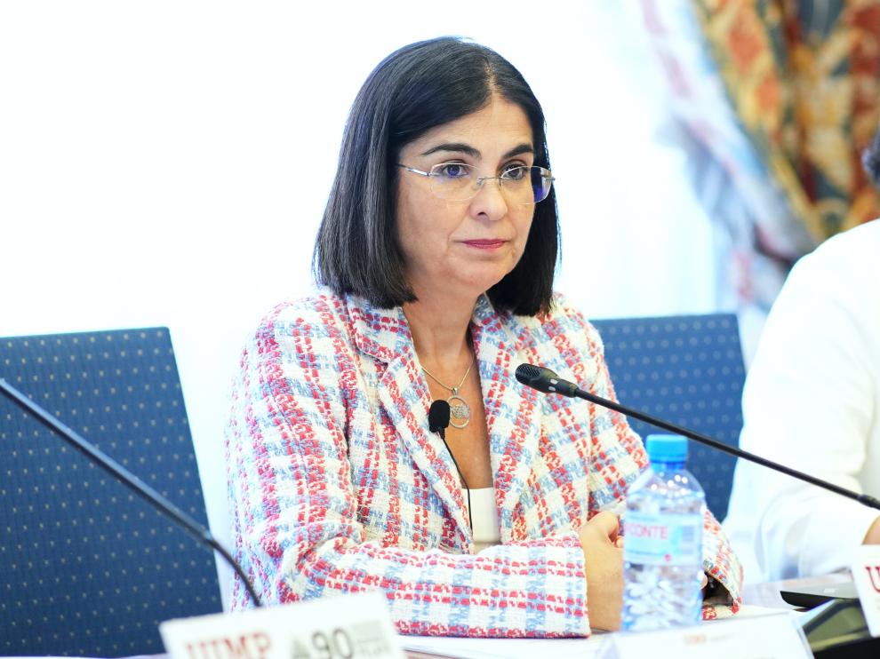 La ministra de Sanidad Carolina Darias.