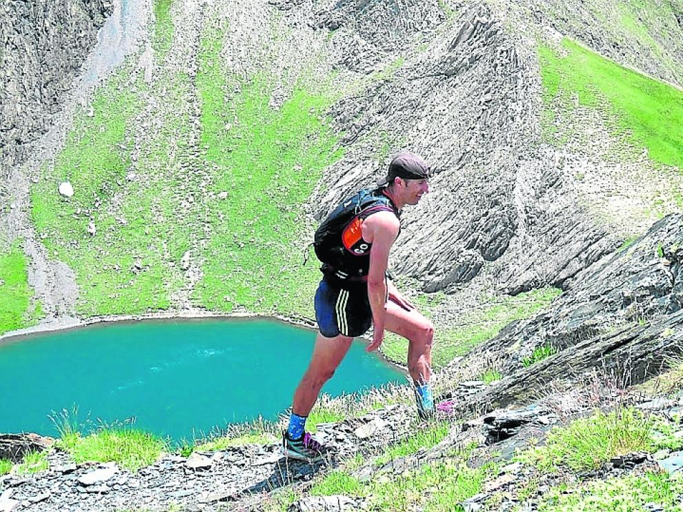 El serrablés David García Barrio fue cuarto en la Ultra de Tendeñera.