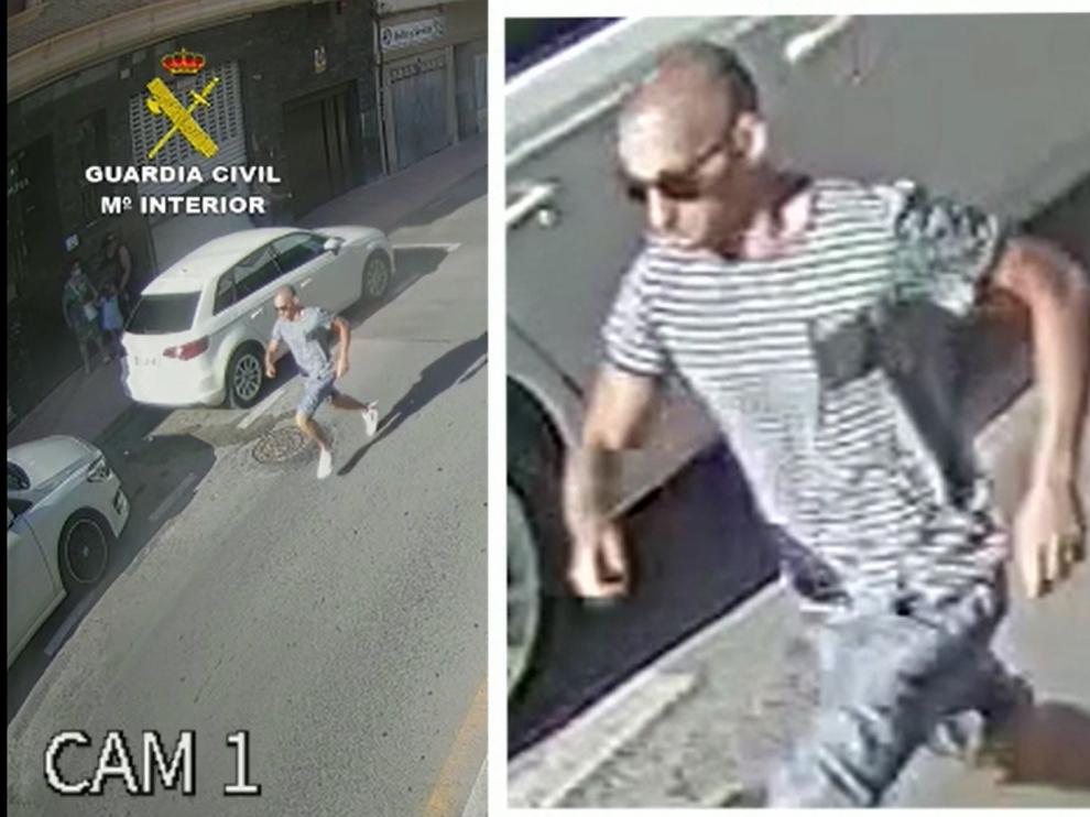 Imagen captada en el vídeo enviado por la Policía Nacional.
