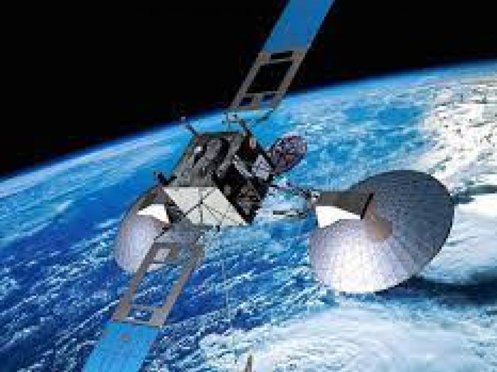 El satélite Hispasat.