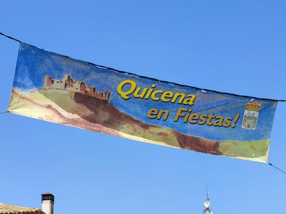Cartel oficial de las fiestas mayores de Quicena.