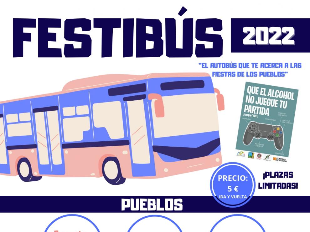 Vuelven las fiestas de los pueblos y con ellas el Festibús.
