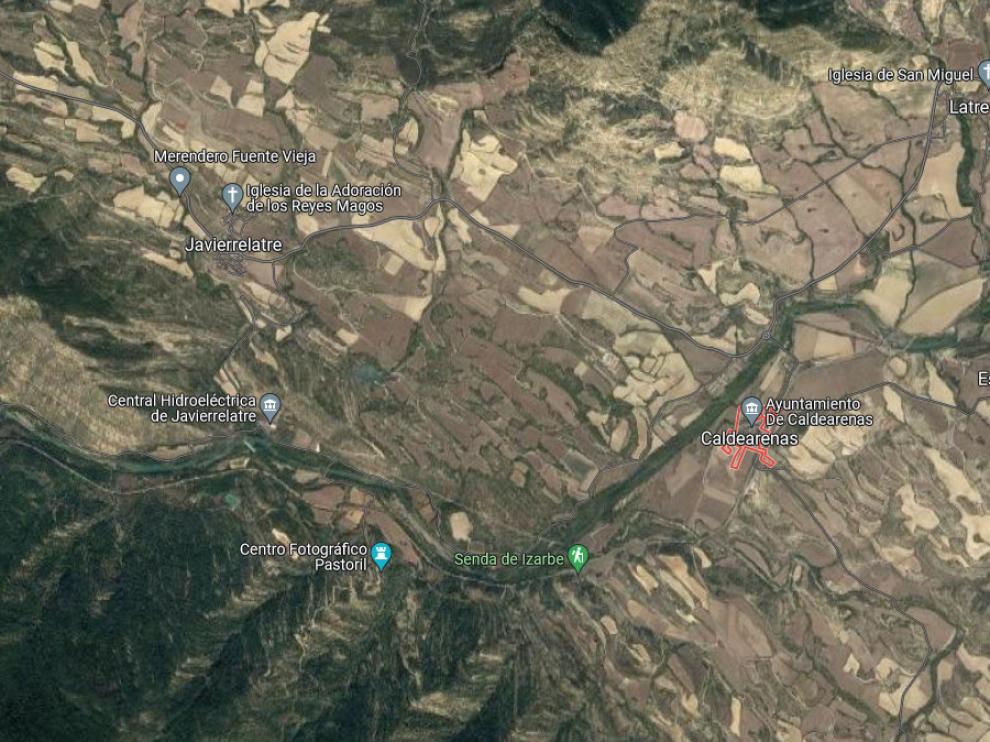 El perdance se ha producido en las proximidades de la la localidad de Caldearenas.