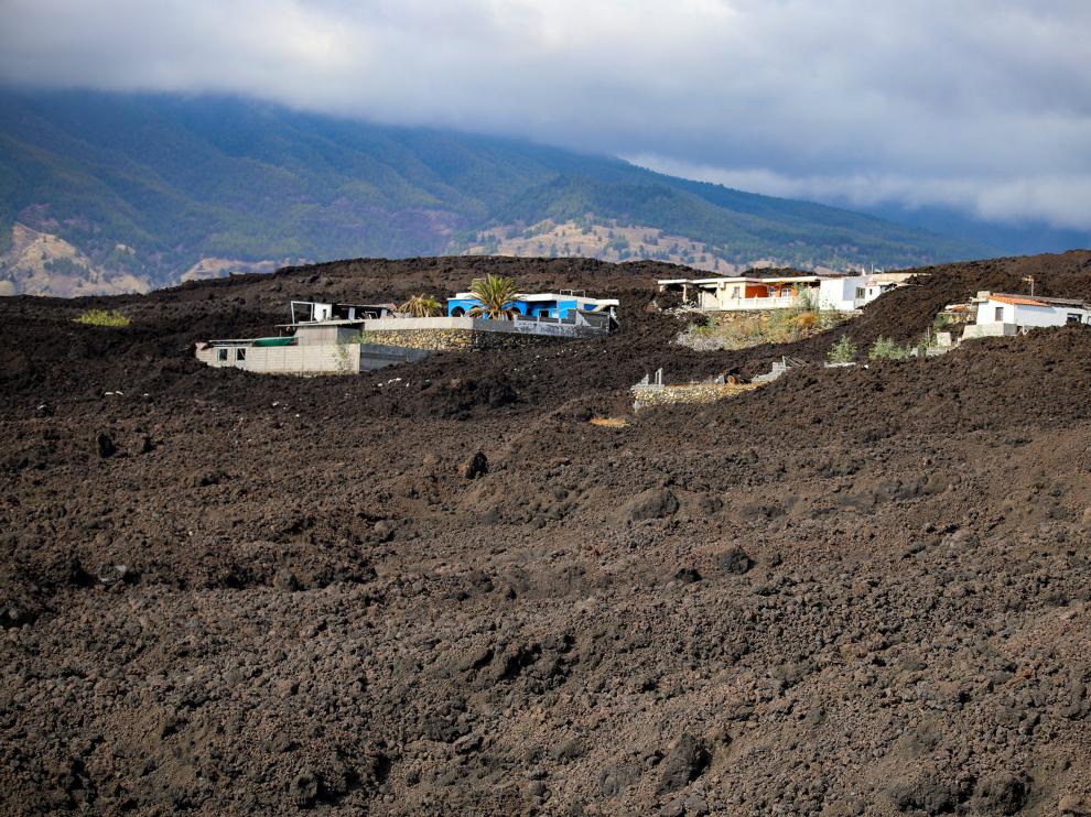 Imagen de La Palma tras la erupción del volcán Cumbre Vieja.