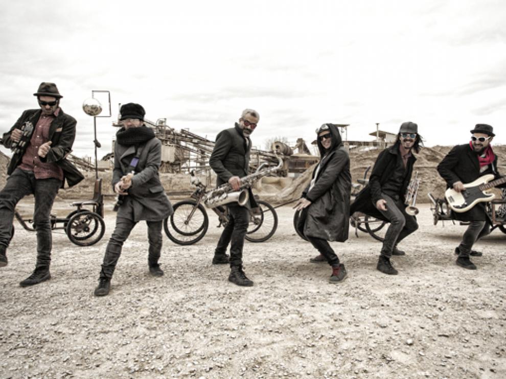 LaDinamo recorre este jueves las calles de Jaca con Music on Cycles.