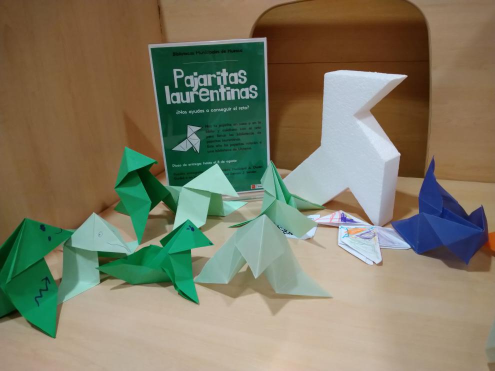 Las pajaritas se enviarán el próximo 22 de agosto junto con unos lapiceros que contienen una cápsula con semillas de albahaca