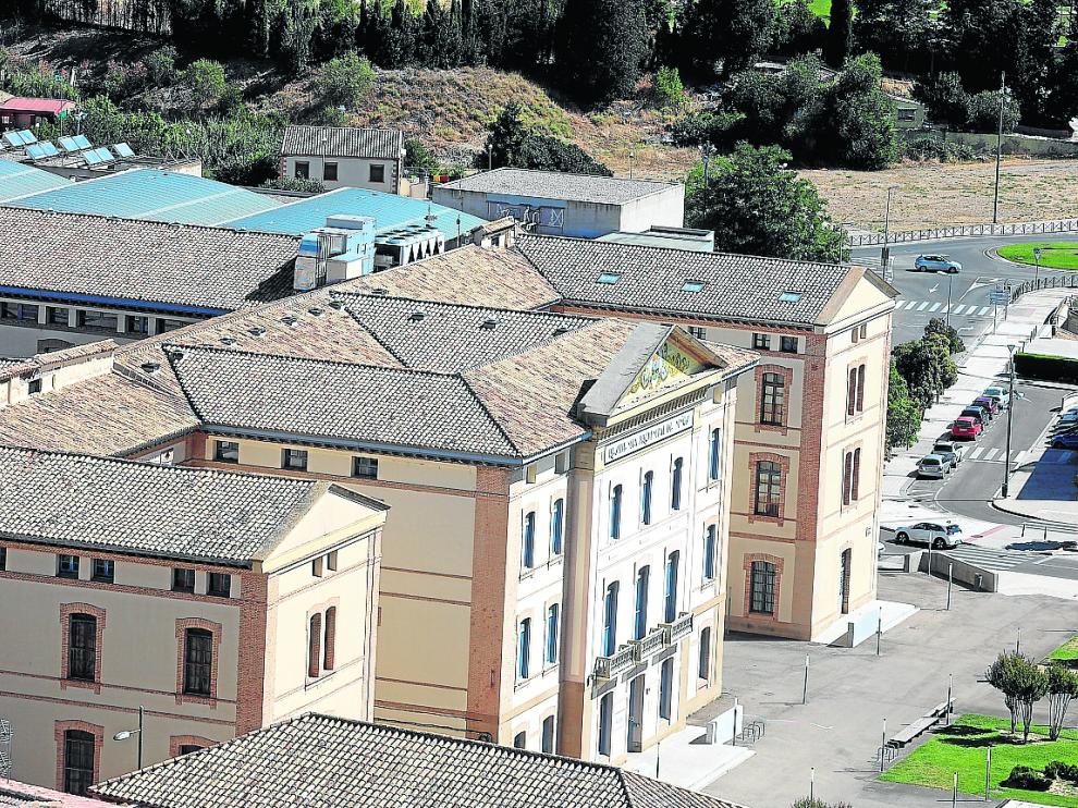 La Residencia de Niños, sede de ADE y GAP en el campus oscense.