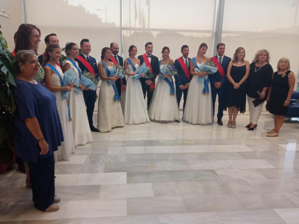Acto de presentación de las Damas de Barbastro.