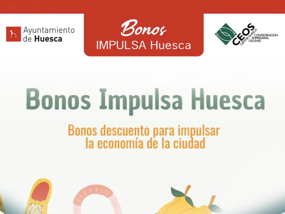 La segunda parte de la campaña de los Bonos Impulsa Huesca