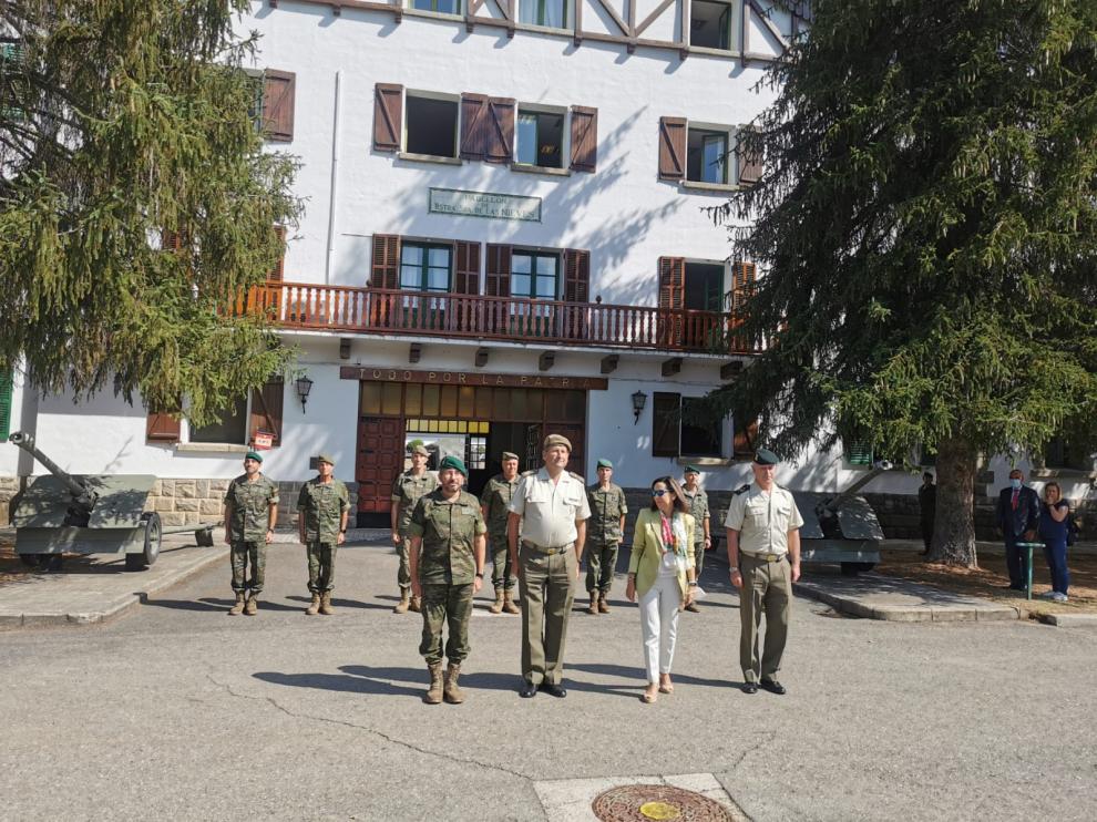 La ministra de Defensa ha alabado el trabajo de las unidades militares.