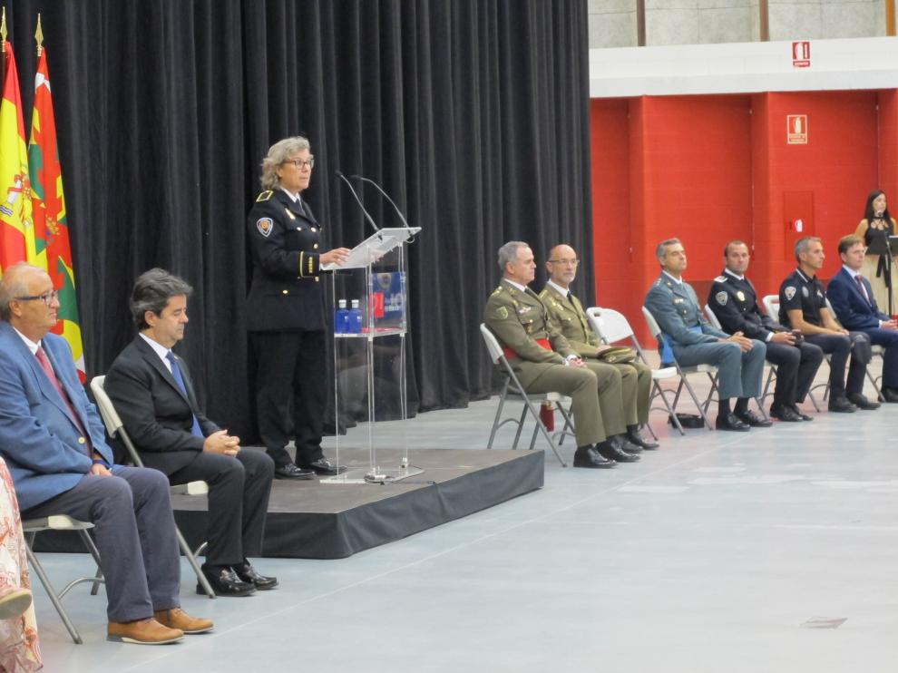 Entrega de las condecoraciones y distinciones de la Policía Local de Huesca