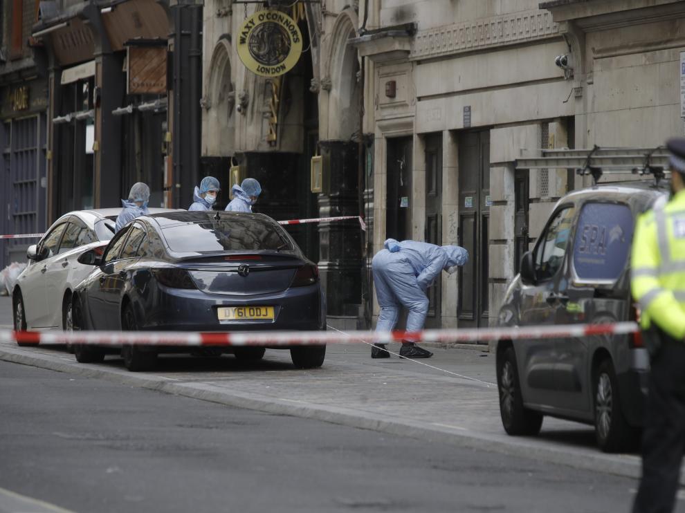El suceso ha tenido lugar en la céntrica plaza de Leicester