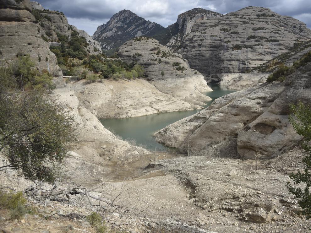 El embalse de Vadiello se encuentra a un 17,36 %, con tan solo 2,695 hectómetros cúbicos.